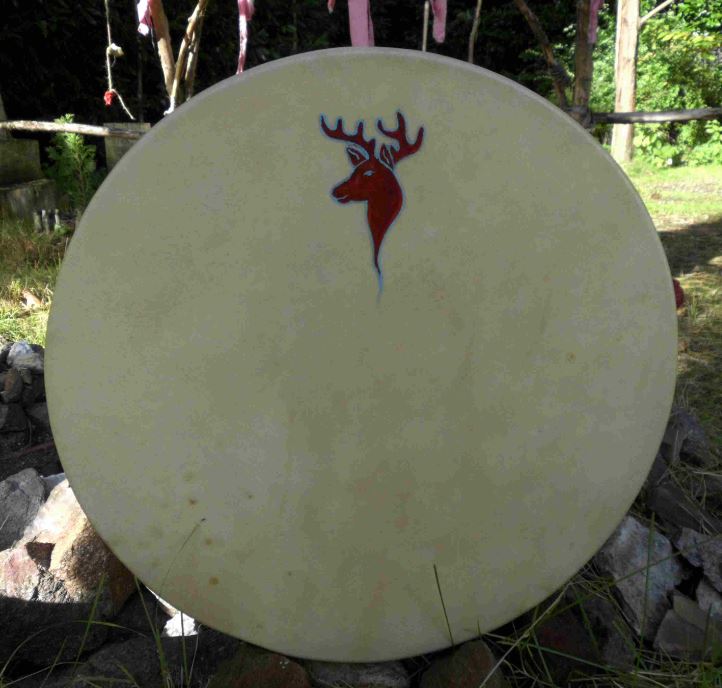 Deer Hide Drum 40cm >> ENTER